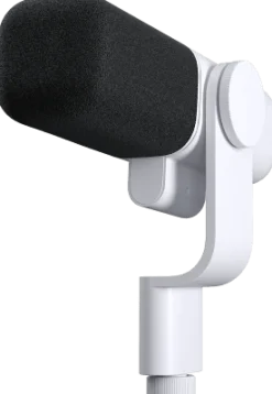 G Yeti Studio Active Dynamic XLR Broadcast Mic, Off White