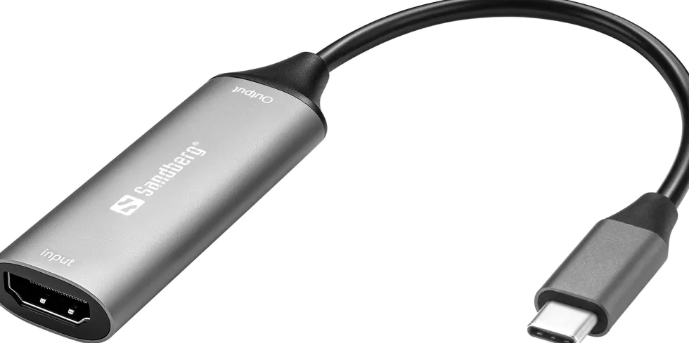 HDMI Capture Link to USB-C, Black