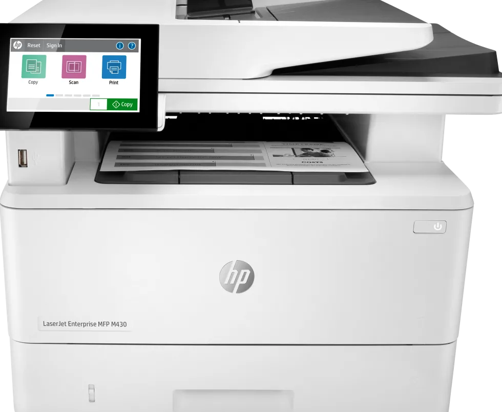 HP LaserJet Enterprise MFP M430f printer