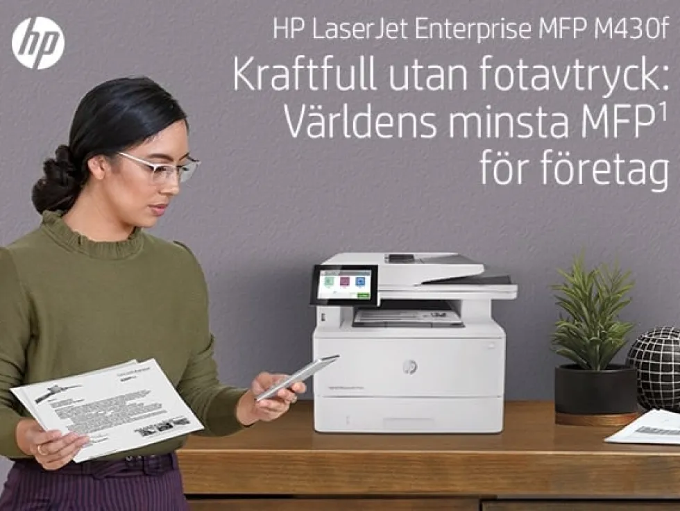 HP LaserJet Enterprise MFP M430f printer