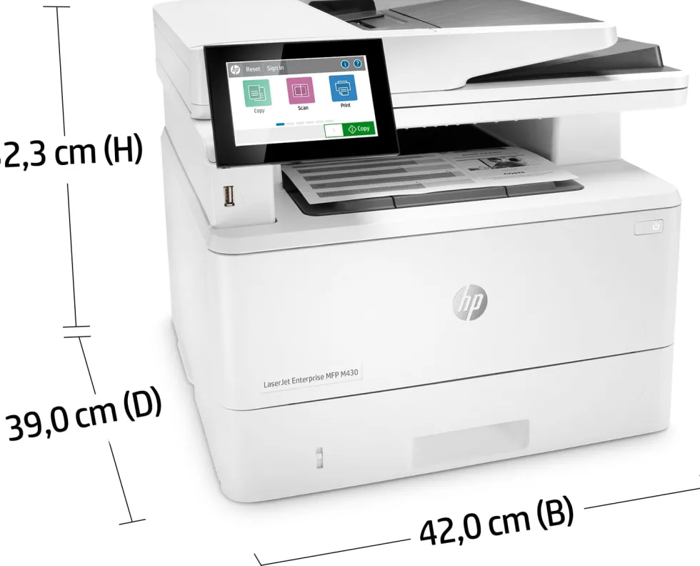 HP LaserJet Enterprise MFP M430f printer