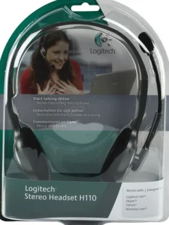 H110 Stereo Headset, Grey