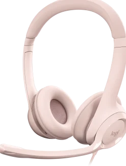 H390 USB Computer Headset, Rose