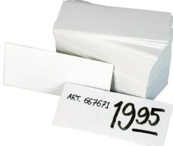 Hyllkantsetikett 87x37mm 100/fp