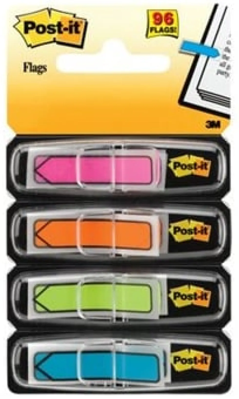 Index POST-IT 11,9x43,2mm pil 96/fp