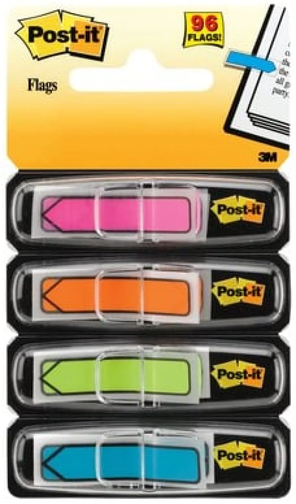 Index POST-IT 11,9x43,2mm pil 96/fp