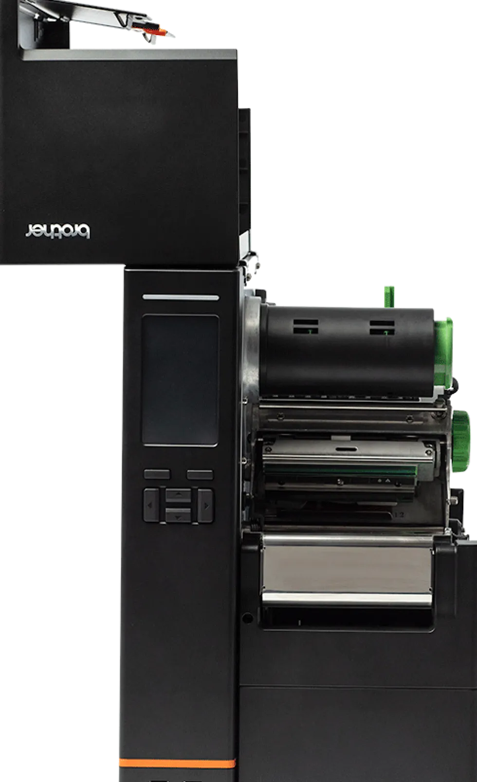 industrial label printer with high resolution printing