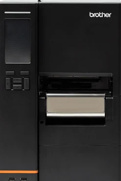 industrial label printer with high resolution printing