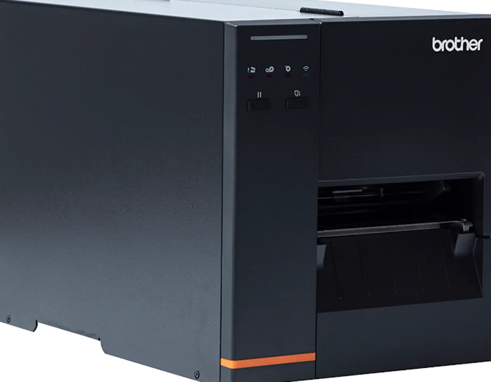 industrial label printer with high speed printing