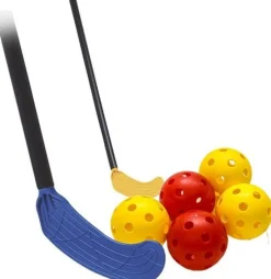 Innebandy 10st klubbor 5 bollar