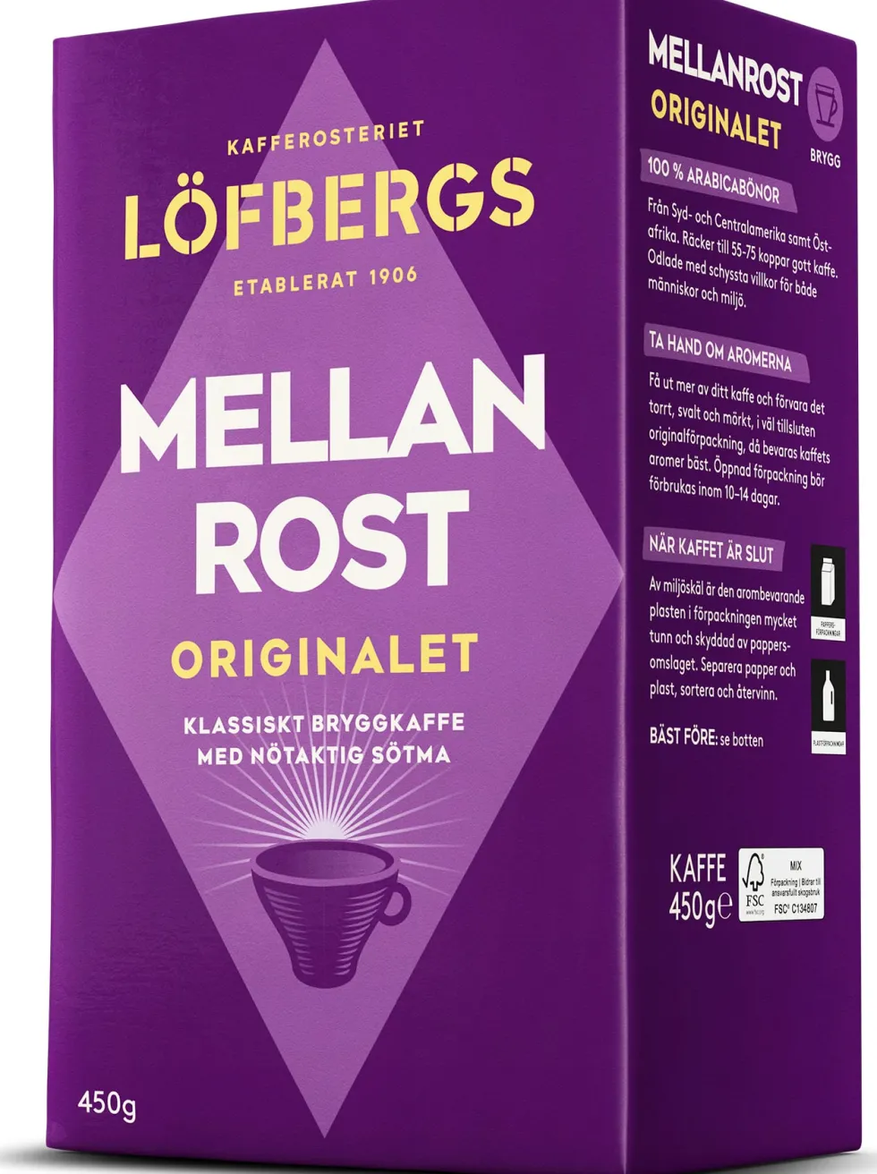 Kaffe Löfbergs Mellan 450 g
