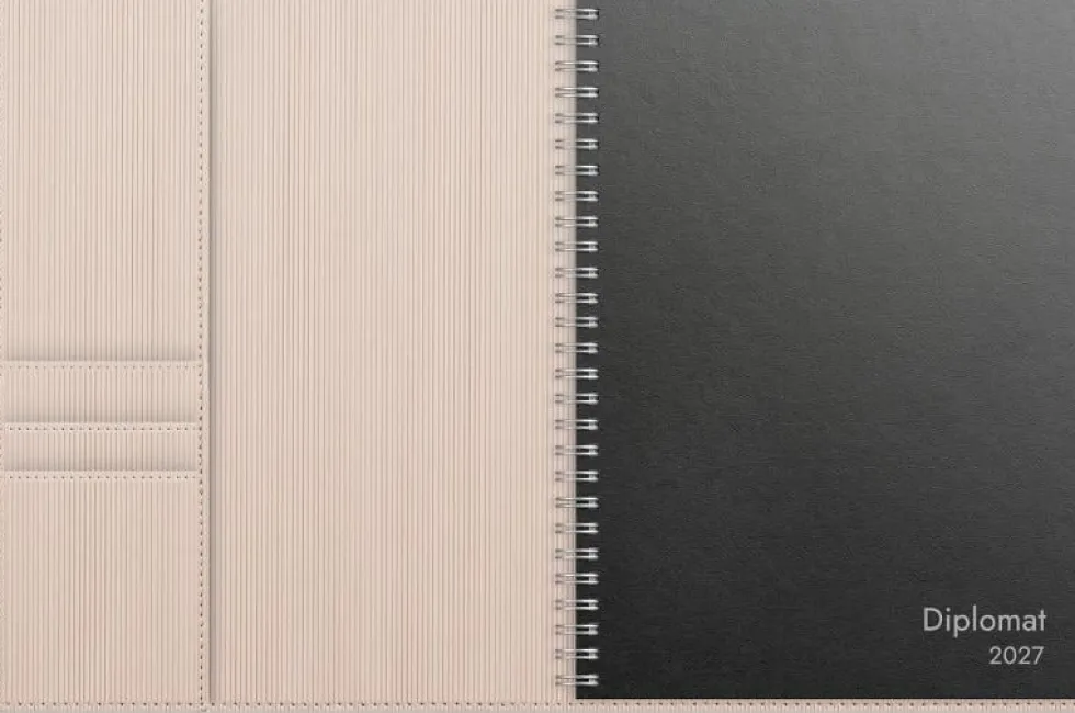 Kalender Diplomat 2027 beige