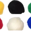 Kardad ull 250g röd