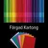 Kartong A6 220g, 9 färger, 0,25kg