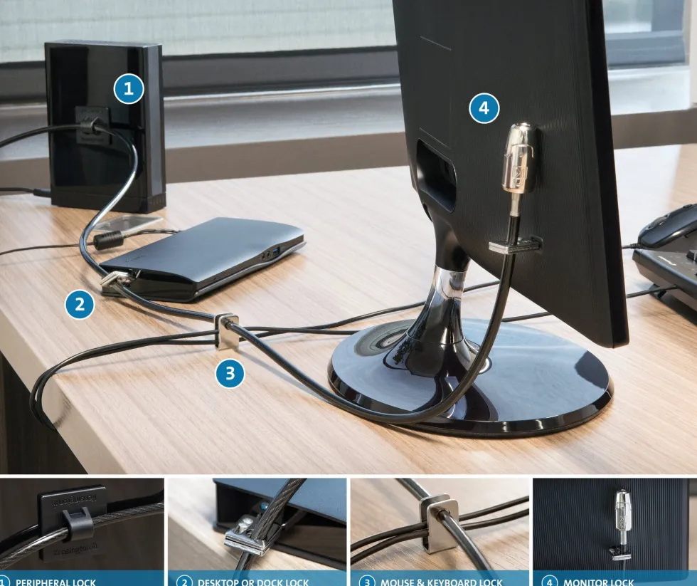 KENSINGTON Desktop Lock Kit Kensingt.MicroSaver 2.0