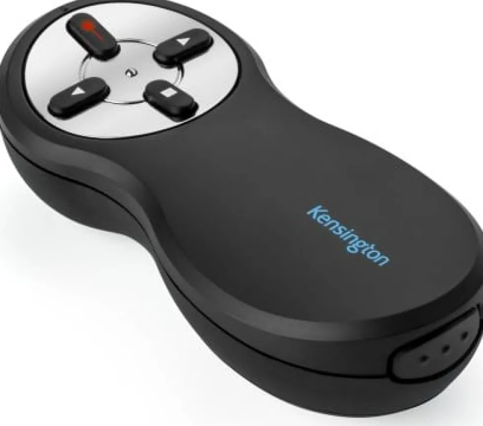 Kensington Wireless Presenter w/Red Laser, Black