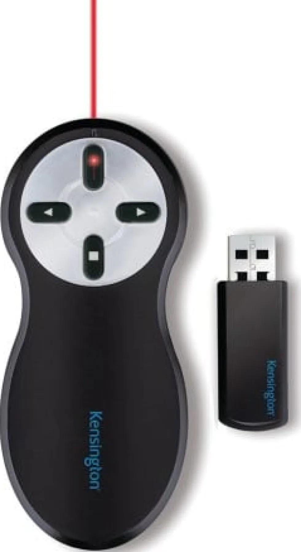 Kensington Wireless Presenter w/Red Laser, Black