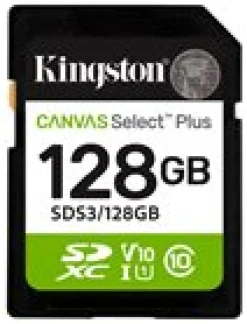 Kingston Canvas Select Plus - Flash-minneskort - 128 GB - Video