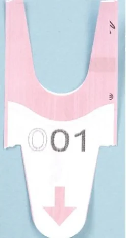 Kölappar Kösystem T 90, Rosa 6 rlr/FP