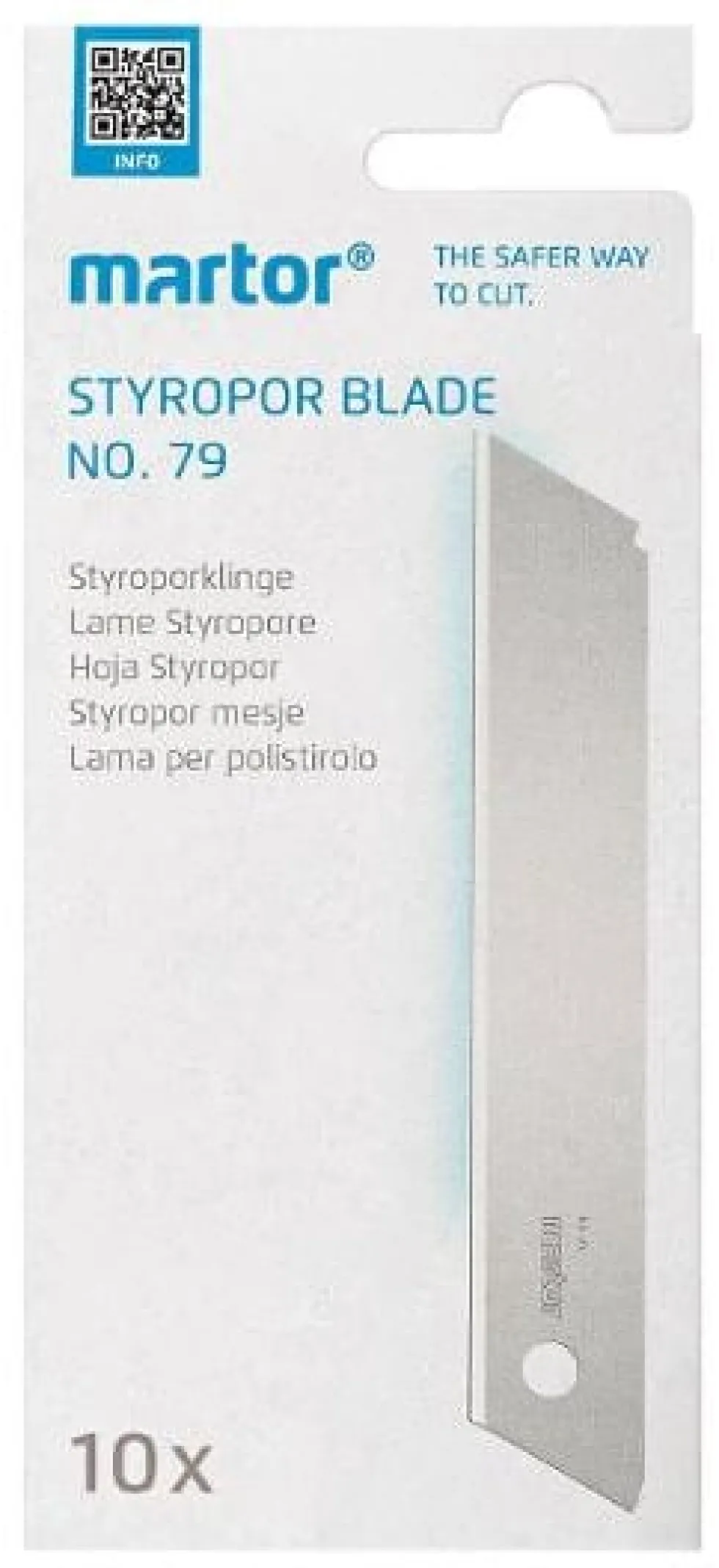 Knivblad MARTOR Styropor 79 10/fp