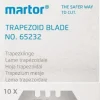 Knivblad MARTOR Trapezoid 65232 10/fp