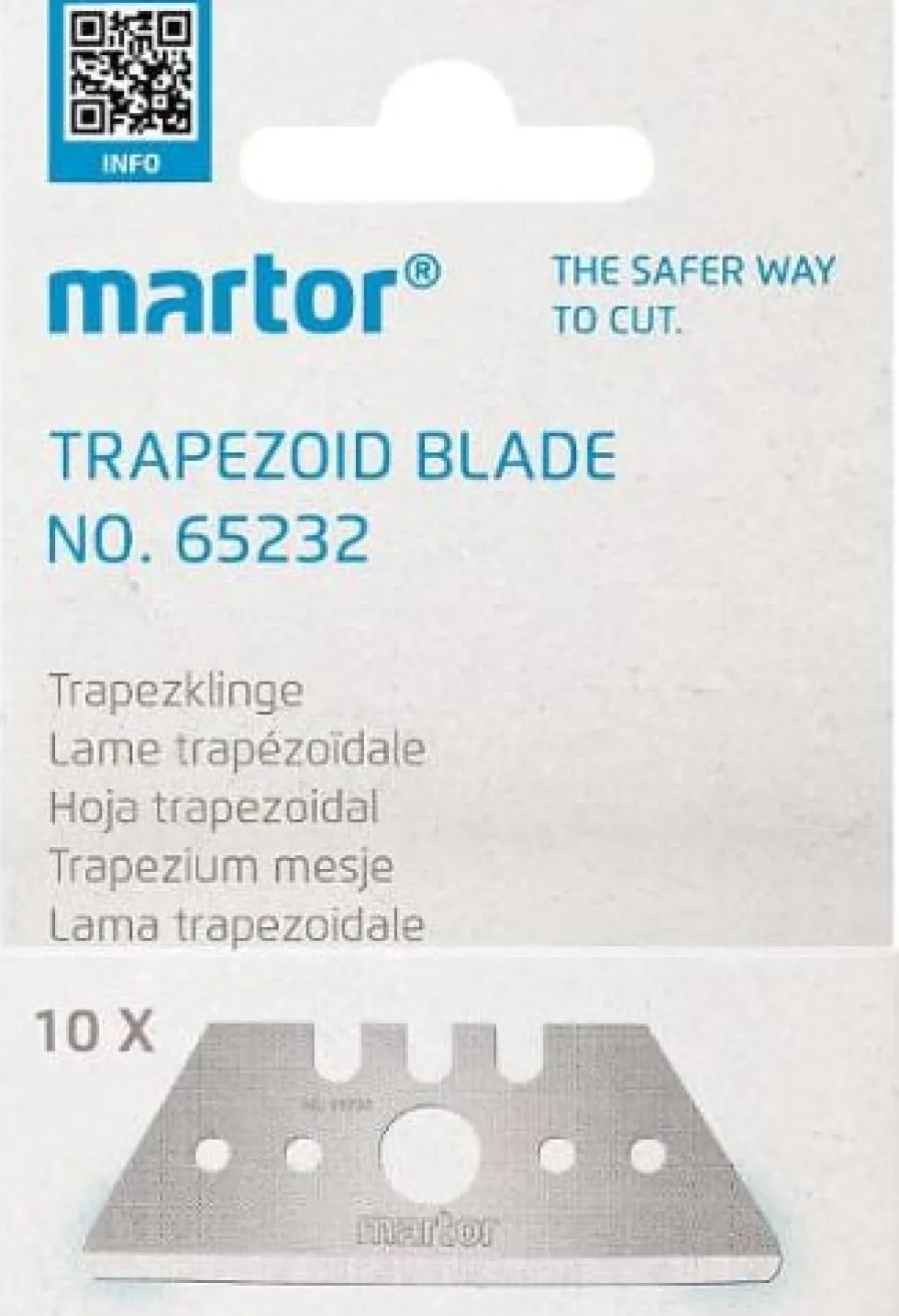 Knivblad MARTOR Trapezoid 65232 10/fp