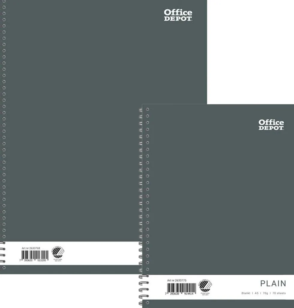 Kollegieblock A4 70bl 70g olin