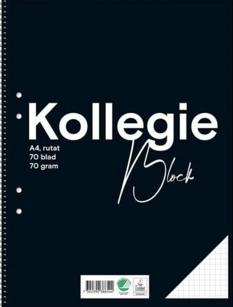 Kollegieblock FW A4 70g 70bl rut
