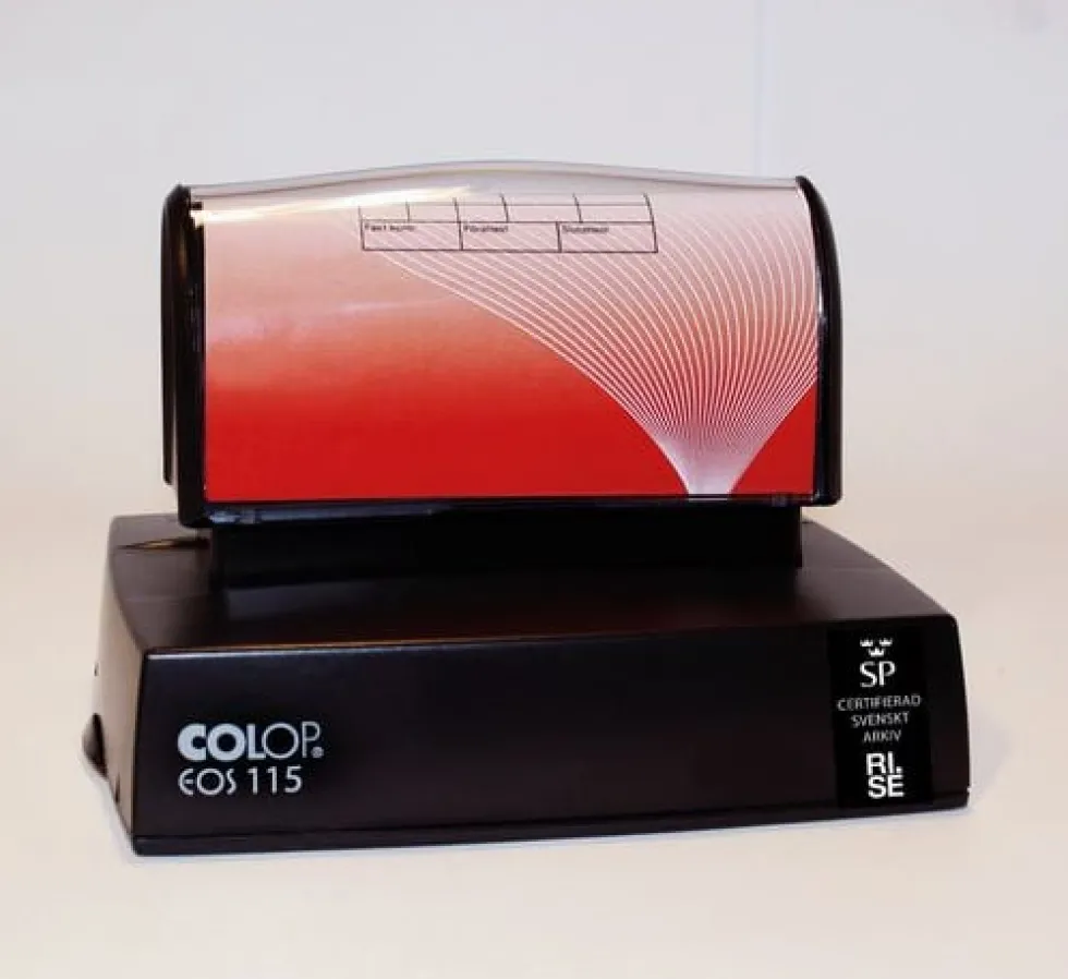 Konteringsstämpel COLOP EOS UG4, 78x50mm