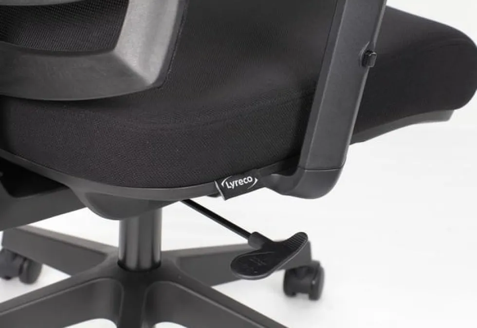 Kontorsstol LYRECO Orion mesh svart