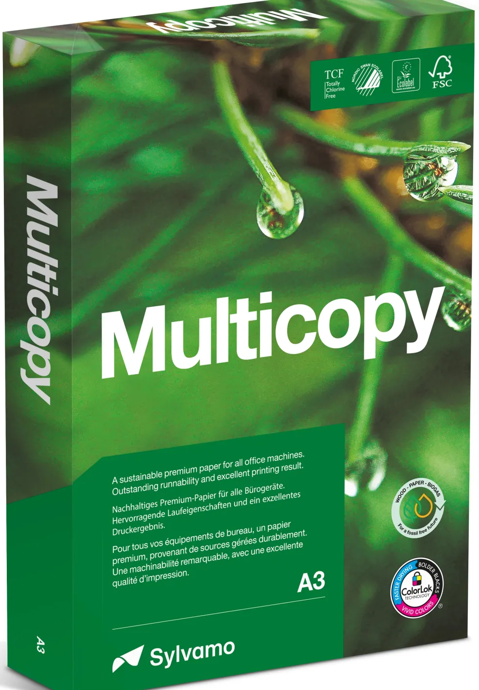 Kopieringspapper MULTICOPY A3 100g oh 500/fp