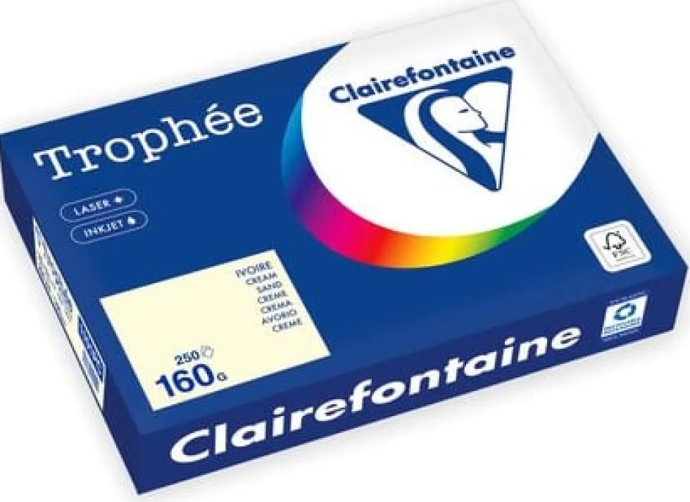 Kop.ppr TROPHÉE A4 160g oh sand 250/fp