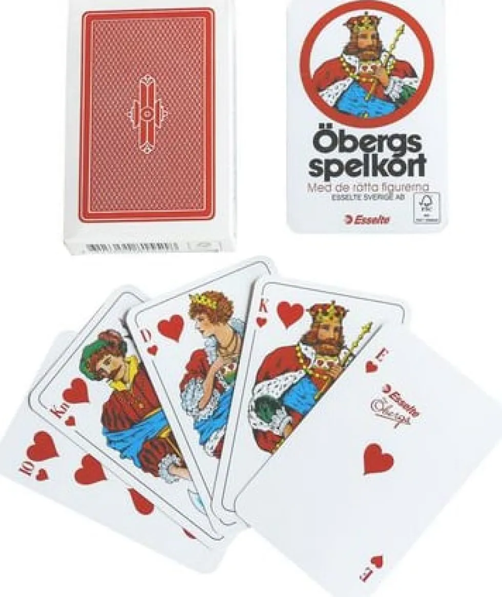 Kortlek Öbergs Röd