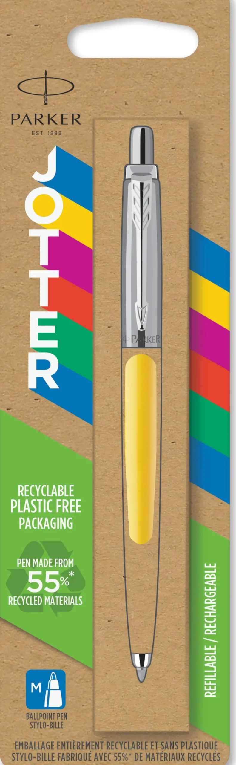 Kulpenna PARKER Jotter Orig. 1,0 gul