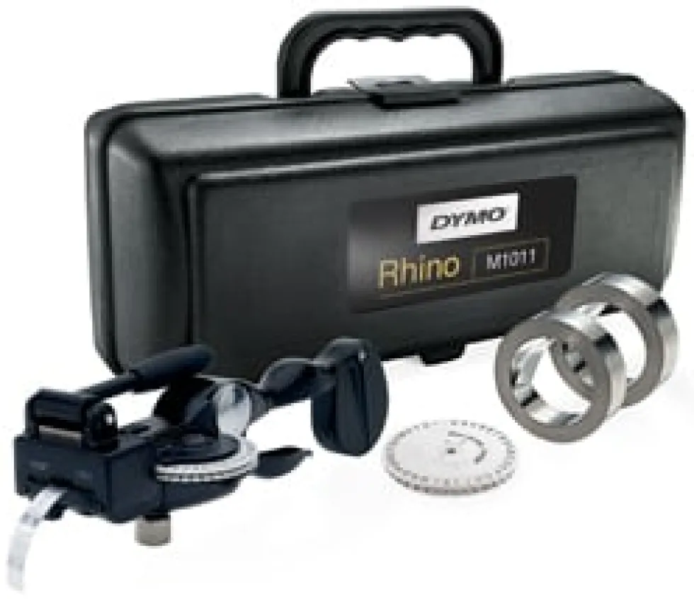 LabelMaker DYMO Rhino M1011 metal black