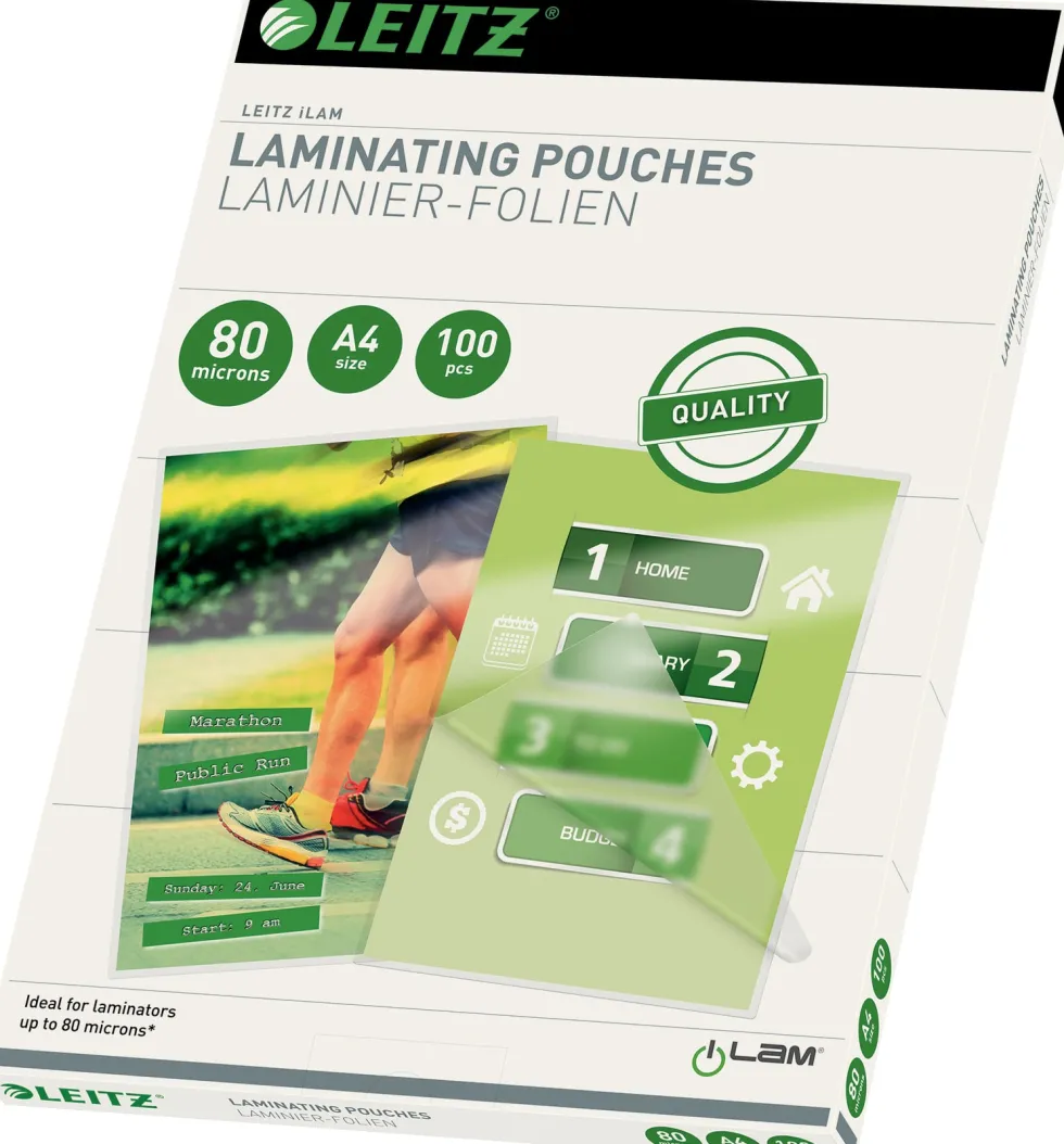 Laminat LEITZ A4 80 mic 100/FP