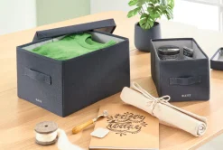 Leitz Förvaringsbox i tyg med lock M 2st