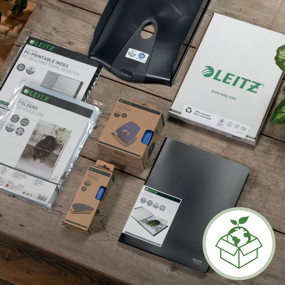 Leitz Recycle Häftapparat 30 ark blå
