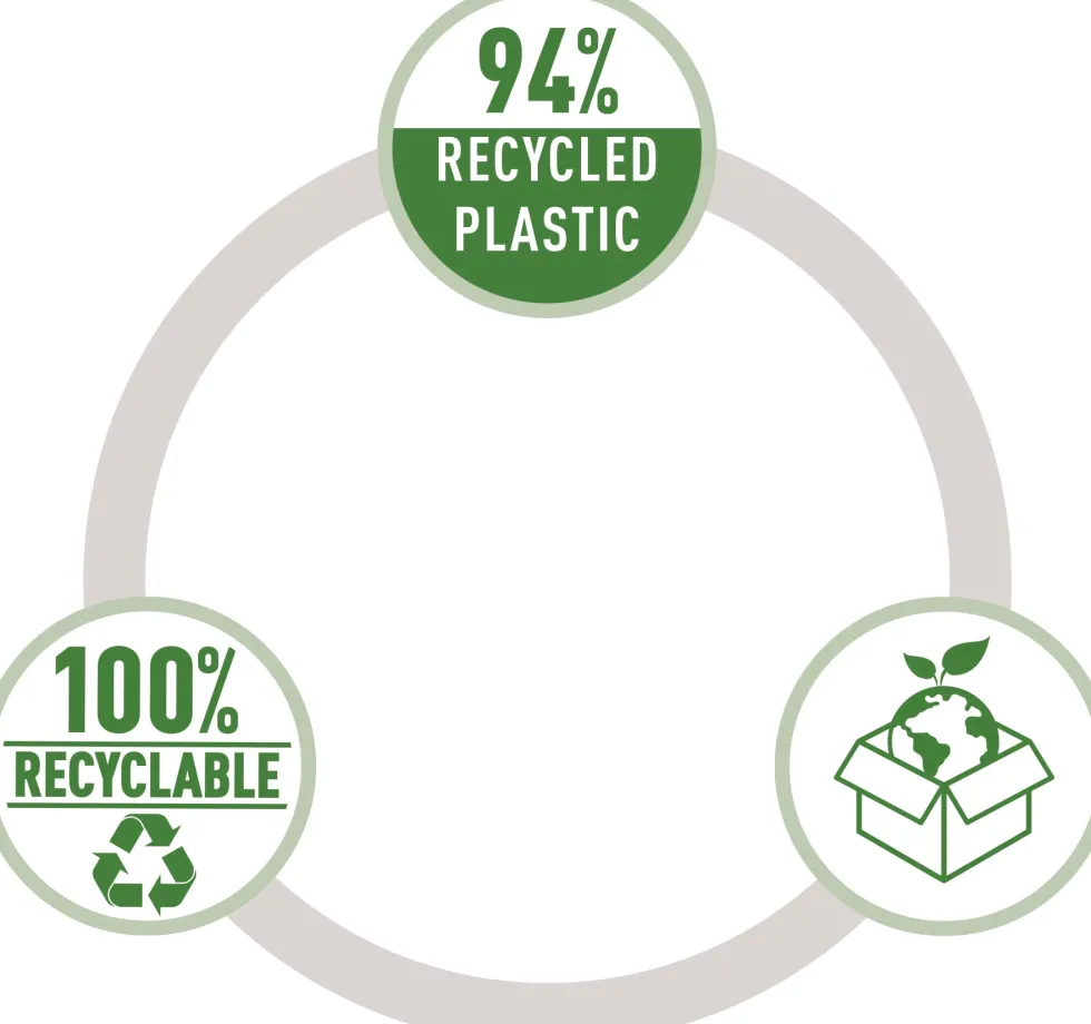 Leitz Recycle Häftapparat 30 ark blå