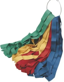 Lekband Röd, längd 50cm, 10st