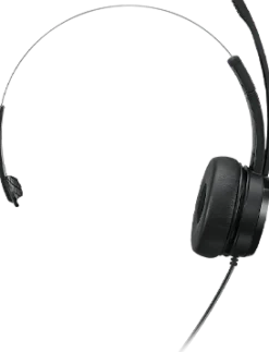 Lenovo 100 - Headset - på örat - kabelansluten - USB-A - svart
