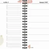 Life Planner Floral 2027
