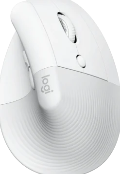 Lift Vertical Ergonomic Mouse for Business, White/Grey