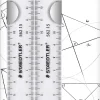 Linjal plast 15cm (2)