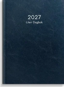 Liten Dagbok 2027 blå