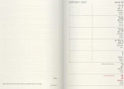 Liten Veckokal Forma Deluxe 2027 svart