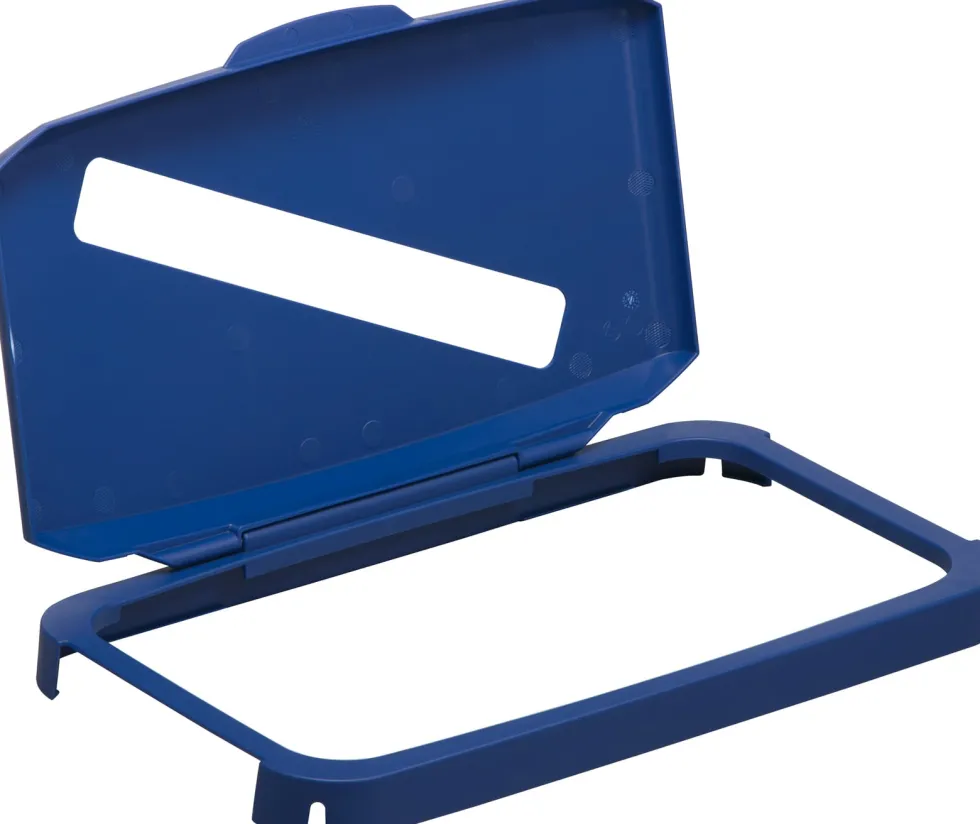 Lock DURABIN 60L fällbart för papper blå