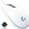 Logitech Gaming Mouse G203 LIGHTSYNC - Mus - optisk - 6 knappar