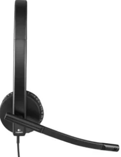 Logitech USB Headset H570e - Headset - på örat - kabelansluten