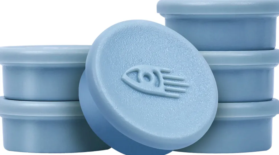 Magnet 20mm soft blue 10/fp